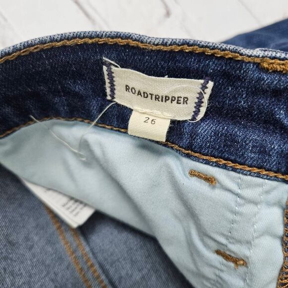 MADEWELL Roadtripper Classic Womens High Rise Med Wash Cigarette Skinny Jeans 26 - Picture 4 of 9